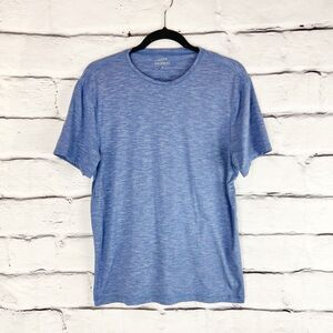 J.Crew Men's Short Sleeve Tee Blue Heather Size M Activewear